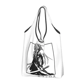 Многоразовые сумки для покупок Sephiroth Ffvii Final Fantasy, складная эко-сумка весом 50 фунтов, экологически чистый рипстоп