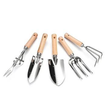 Набор садовых инструментов Для ручной посадки, Мини-лопата с ручкой, Совок для садоводства 517A