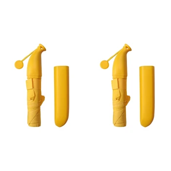2X зонт банан складной зонт Банан зонтик желтый