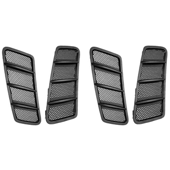 4X Боковая Крышка Вентиляционной Решетки Капота Для Mercedes-Benz W166 ML GL Class 2012-2015 1668800105 1668800205