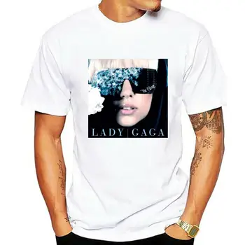 Lady Gaga The Fame Cover Billboard Мужская Женская футболка, Новая модная мужская футболка с коротким рукавом, Футболки Harajuku