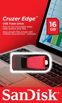 Sandisk Sdcz51-016G-B35 16 ГБ памяти Usb 2.0 черный и красный