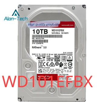 WD101EFBX для Western Digital Red Disk Plus 10 ТБ 7200 Об/мин 256 МБ SATA3 Новый и оригинальный Бесплатная Доставка Быстрая Доставка