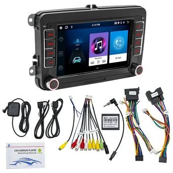 Автомобильный радио мультимедийный плеер для VW Passat B7 B6 Golf Touran Polo Tiguan Jetta 2 Din Android 11 Carplay DVD GPS Прочный