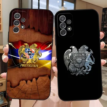 Армения Армянский Флаг Чехол Для телефона Funda Для Samsung Note 20 10 8 9 Pro Plus Ultra M20 M31 M40 M10 J7 J6 Prime Задняя Крышка