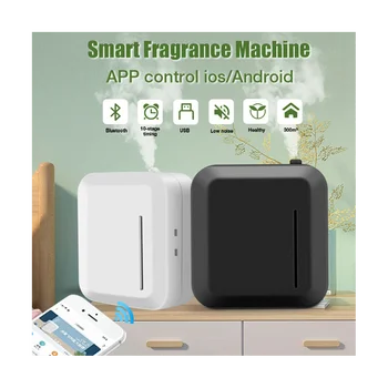 Белая интеллектуальная ароматизаторная машина 150 мл с управлением приложением освежитель воздуха масляный диффузор для домашнего офиса