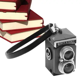 Винтажная камера Цифровая ЗЕРКАЛЬНАЯ камера для кукольного домика Весы Мини Модель винтажной камеры Украшение реквизит для фотосъемки Мини камера