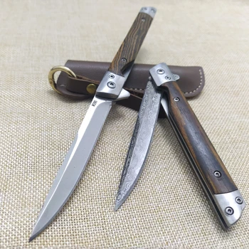 Военно-тактический карманный нож Складной Нож Blade Rescue 58HRC Ножи с ручкой для кемпинга на открытом воздухе Охотничий нож для резки фруктов