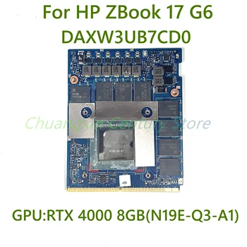 Графический процессор: RTX4000 8GB N19E-Q3-A1 Видеокарта DAXW3UB7CD0 Для Материнской платы ноутбука HP ZBook 17 G6 Бесплатная Доставка