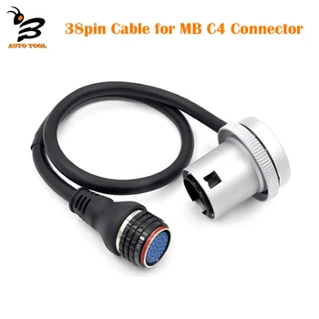 для MB Star C4 38-контактный кабель для SD Connect C4 C5 Разъем сканера 38-контактный кабель Star Автомобильный диагностический инструмент Автомобильные аксессуары