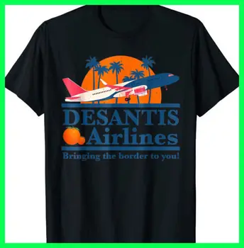 Забавный политический мем DeSantis Airlines, Футболка С Роном ДеСантисом, Рождественский подарок