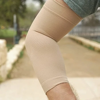 Компрессионный рукав для локтя Дышащий Спортивный налокотник от боли в суставах Тендинит Мужчины Женщины Теннисный Защитный рукав для фитнеса