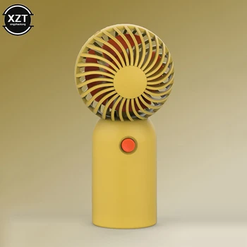Мини-симпатичный сферический вентилятор Ручной USB перезаряжаемый немой портативный офисный маленький вентилятор Cool Air Большие вентиляторы охлаждения для путешествий на открытом воздухе