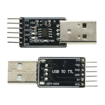 Модуль последовательного порта USB-TTL CH340N CH340 Со Встроенным чипом Преобразователя 5 В 3,3 В Адаптер FS-USB-UTTL NEW
