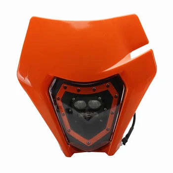 Мотоциклетная светодиодная фара налобный фонарь для EXC SX 125 250 300 Enduro Motocross Dirt Pit Bike Универсальные аксессуары