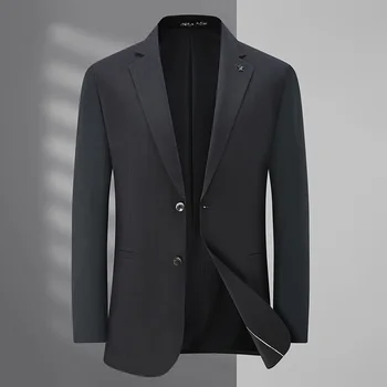 новое поступление suepr, большой осенний мужской модный повседневный костюм в полоску, пиджак, Блейзеры, большие размеры XL 2XL 3XL 4XL 5XL 6XL 7XL