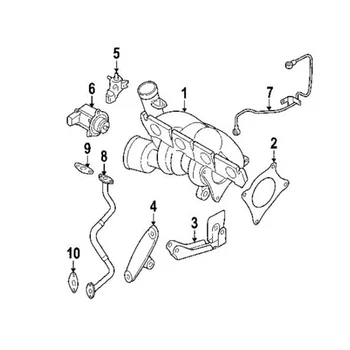 Отключающий Отводящий Клапан Турбонагнетателя DV Рециркуляции 06H145710D для Audi A3 A4 A5 TT VW Passat Jetta Beetle Golf Tiguan