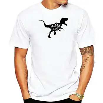 Папа Саурус Тираннозавр Рекс, Папа Дада, Вдохновленный Винтажным Дизайном в стиле Олдскульной школы, Унисекс, Мужская футболка, Подарок, мужская футболка