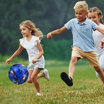 Портативный маленький футбольный износостойкий футбольный мяч, детская тренировочная футбольная игрушка для футбола на открытом воздухе