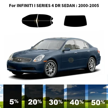Предварительно Обработанная нанокерамика car UV Window Tint Kit Автомобильная Оконная Пленка Для INFINITI I SERIES 4 DR СЕДАН 2000-2005