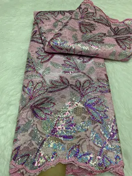 Роскошное французское платье из тюля Tela, кружевной сетки Шантильи, сверкающих пайеток, Красивого свадебного платья