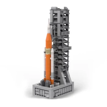 Серия MOC Space War Areslia ИСПОЛЬЗУЕТ запуск ракеты Детские игрушки-головоломки Рождественские подарки
