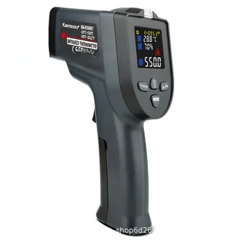 Термометр экрана цвета цифров ультракрасный, пушка термометра лазера промышленная