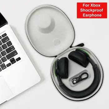 Ударопрочный EVA жесткий чехол для наушников Портативный чехол для хранения гарнитуры Водонепроницаемая сумка для наушников Чехол для XBOX серии X/s