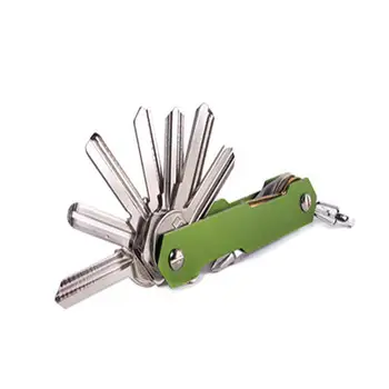 Умный органайзер для ключей, сумка, брелок для ключей EDC, кольцо для ключей, Компактные алюминиевые кошельки, Портативная многофункциональная сумка для ключей