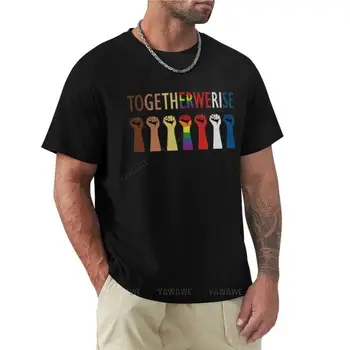 ФУТБОЛКА TOGETHERWERISE, футболка нового выпуска, футболка с коротким рукавом для мальчиков, рубашка с животным принтом, мужские винтажные футболки