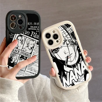Чехол для телефона NANA для iPhone 13 12 11 Pro Max 7 8 Plus Mini Xs X Xr Se 2022 из искусственной кожи Funda