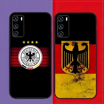 Чехол Для Телефона С Национальным Флагом Германии Huawei P50 P50Pro P40 P30 P20 P10 P9 Pro Plus P8 Psmart Z 2022 Nova 8I 8PRO 8SE Shell