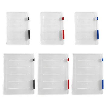 Ящики Для Хранения Домашние Мусорные Баки Прозрачный Ящик Для Хранения Прозрачный Пластиковый Документ Бумажное Наполнение для Case File Plast
